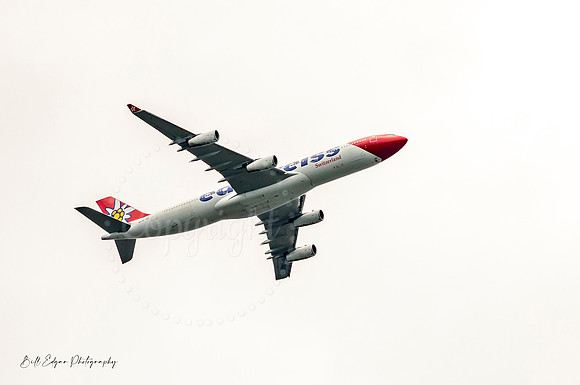 Airbus A340 Edelweiss Swiss Airline