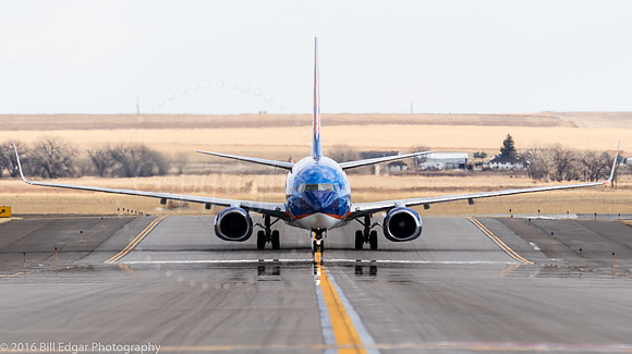 Southwest Airlines 737 Denver International Airport