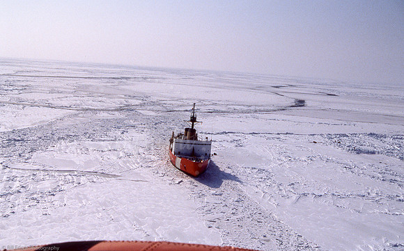 Arctic USCGC Polar Sea (WAGB-11) HH-52 Helicopter