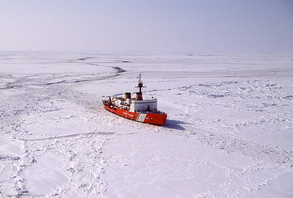 Arctic USCGC Polar Sea (WAGB-11) HH-52 Helicopter