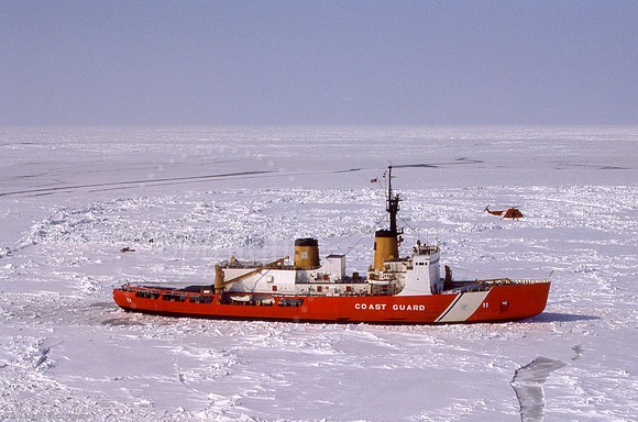 Arctic USCGC Polar Sea (WAGB-11) HH-52 Helicopter