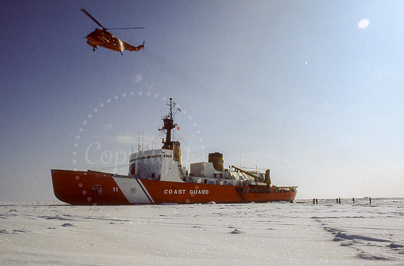 Arctic USCGC Polar Sea (WAGB-11) HH-52 Helicopter