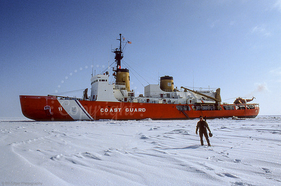 Arctic USCGC Polar Sea (WAGB-11) HH-52 Helicopter Bill Edgar