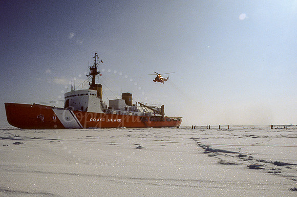 Arctic USCGC Polar Sea (WAGB-11) HH-52 Helicopter