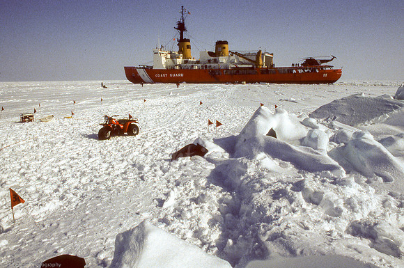 Arctic USCGC Polar Sea (WAGB-11) HH-52 Helicopter