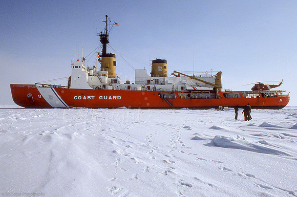 Arctic USCGC Polar Sea (WAGB-11) HH-52 Helicopter