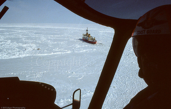 Arctic USCGC Polar Sea (WAGB-11) HH-52 Helicopter