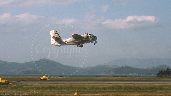 U.S. Navy S-2 Tracker Cubi Point Philippines