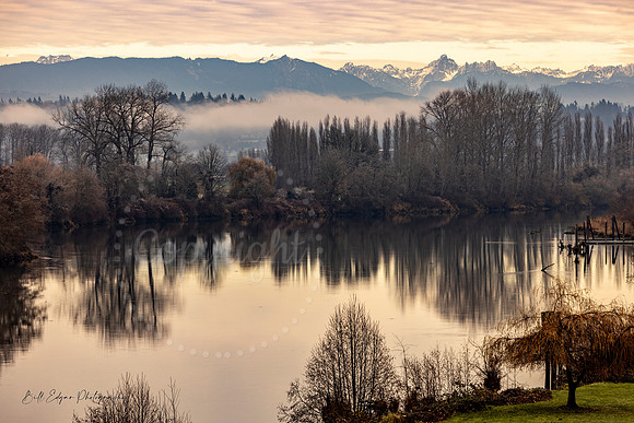 16x24 - Snohomish River Reflections