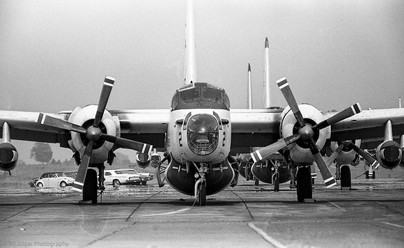P-2V Neptune on the line at NAS Memphis