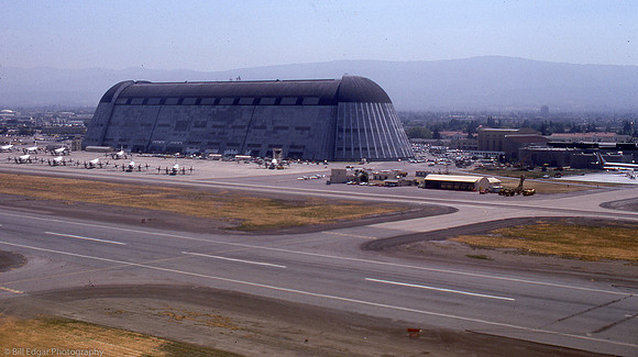 VP-31 P-3s on the line outside Hangar 1, NAS Moffett Field, California