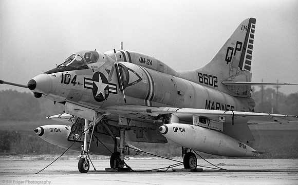 Marine Corps Douglas A-4 Skyhawk at NAS Memphis