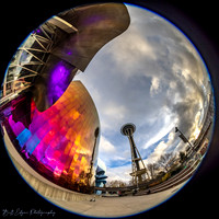 Seattle Center Fisheye Fun February 21, 2021
