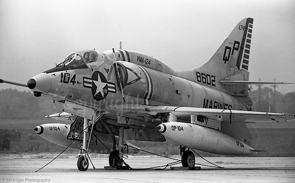 Marine Corps Douglas A-4 Skyhawk at NAS Memphis