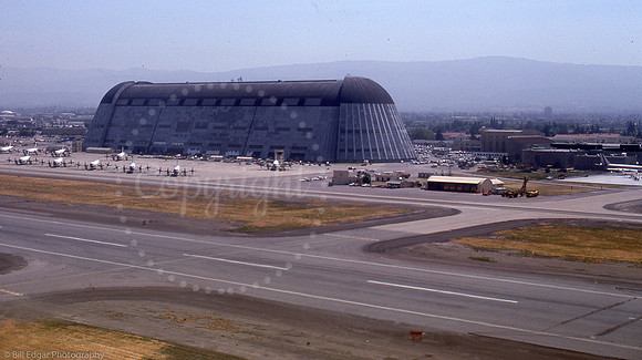 VP-31 P-3s on the line outside Hangar 1, NAS Moffett Field, California