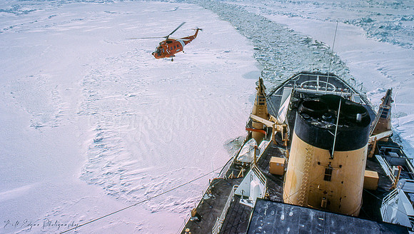 Arctic USCGC Polar Sea (WAGB-11) HH-52 Helicopter